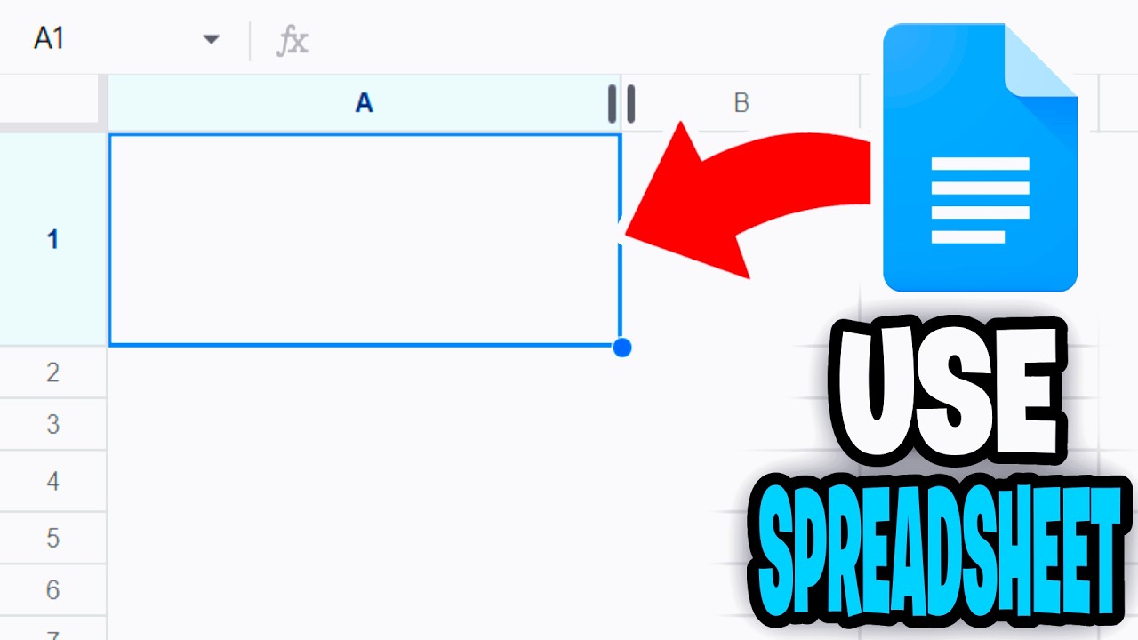 How To Use Spreadsheet In Google Docs! - Tutorial - YouTube