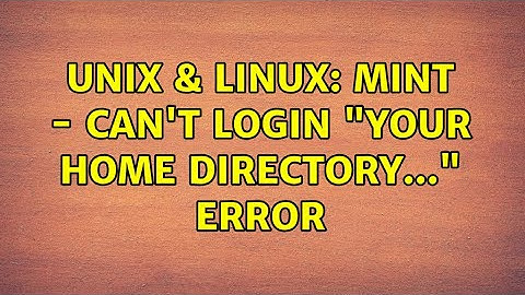 Unix & Linux: Mint - Can