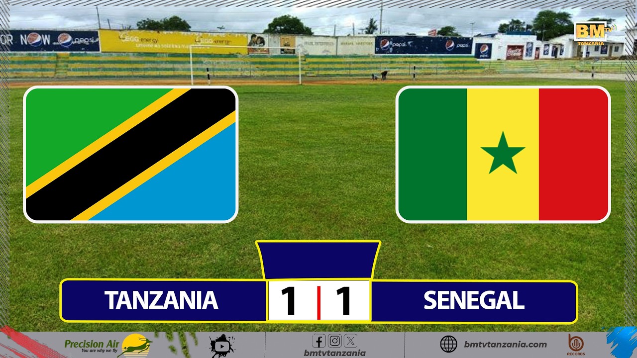🔴#LIVE: TANZANIA U17 VS SENEGAL U17  -  FINAL AFCON U17