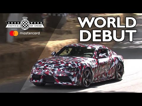 New Toyota Supra makes world debut at FOS