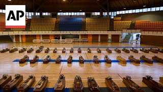 Afghan migrant mourns relatives lost at sea on Italy’s Calabrian coast