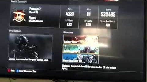 How to make a showcase on COD black ops 2