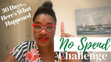 I Did a No Spend Challenge for 30 Days....Here