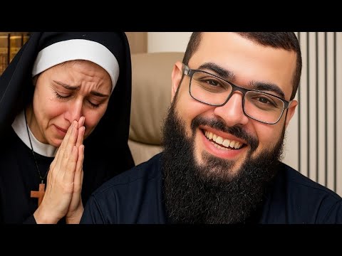 ح وار ساخن مع إمرأه مسيحية اقتنعت بأنها على ضلال الشيخ زين خير الله