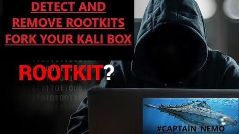 ROOTKIT DETECTION ON KALI|HOW TO DETECT ROOTKITS ON KALI LINUX USING chkrootkit & rkhunter