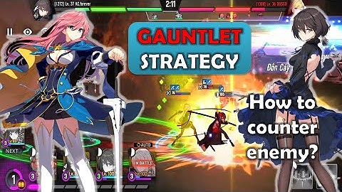 COUNTER: SIDE - Gauntlet PVP Strategy Episode 1: SPLIT Enemy Team |Android Gameplay