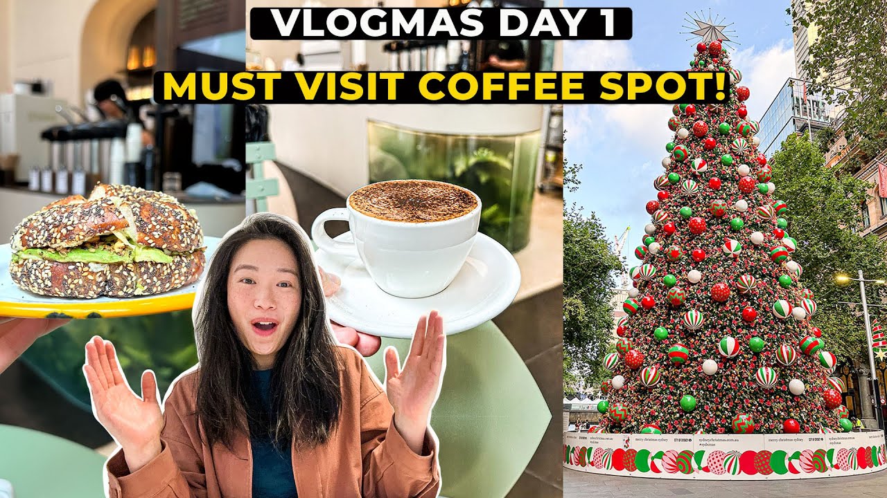 My New Favourite Cafe for Coffee in Sydney! | Christmas Vlogmas 2022