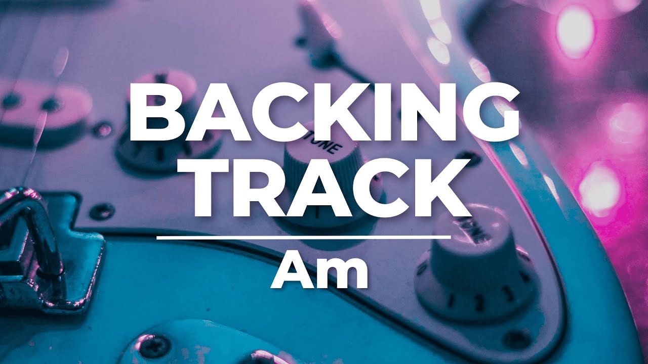 Easy Backing track in A minor