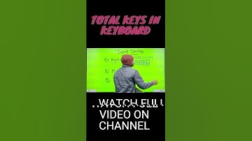 Keyboard में कितनी KEY होती है 🤔?  #shorts #ytshorts #ict #netjrfwithraman #computer