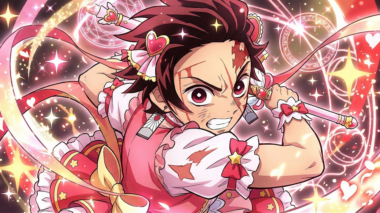 귀멸의 칼날 OST - 홍련화 (마법소녀 필살기 remix.)