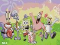 SpongeBob SquarePants SuperSponge MD Bootleg Continue Game Over Screen