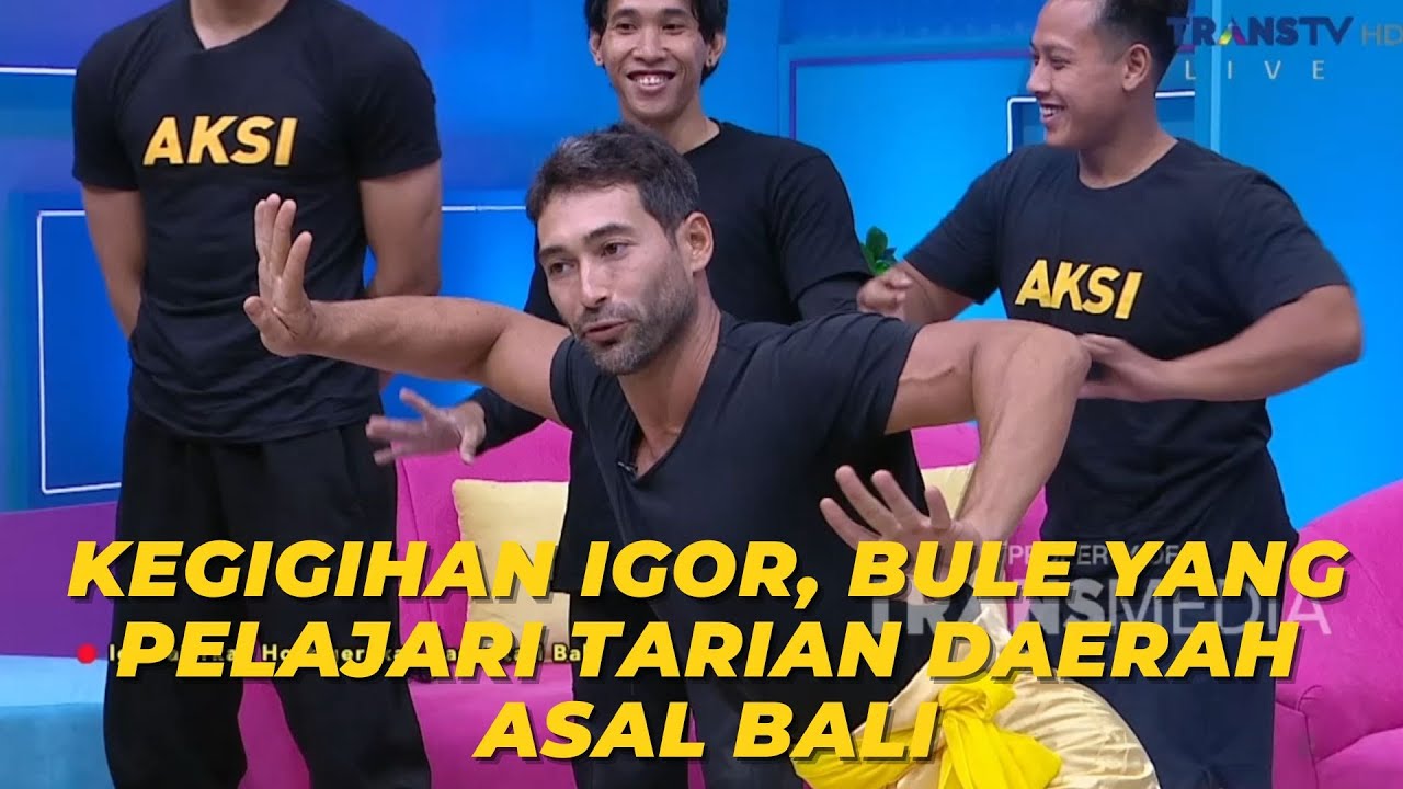 Kegigihan IGOR, Bule Yang Pelajari Tarian Daerah Asal Bali | BROWNIS (6/11/23) P2