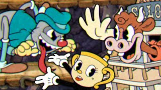 Cuphead - БАНДА ПАУЧКОВ - ДИКАЯ КОРОВА [#14] - Дополнение The Delicious Last Course