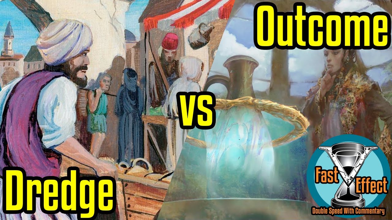 Dredge vs PO | Vintage Magic: the Gathering w/Commentary | Brainstorm MTG | Fast Effect