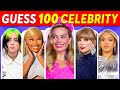 Guess the celebrity in 3 seconds  100 most famous people in 2024