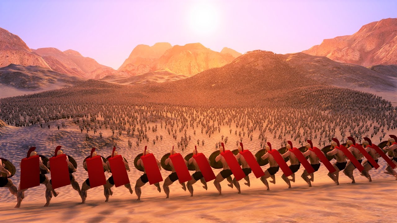 300 Spartans Vs Persians Siege Ultimate Epic Battle Simulator Youtube