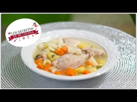 Video: Delicioso Caldo De Pollo: Secretos De Cocina