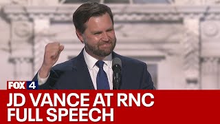 Thumbnail for J.D. Vance addresses RNC crowd: FULL SPEECH