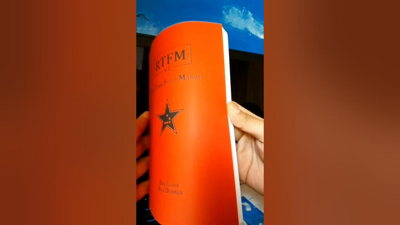 Unboxing: Red Team Field Manual #cybersecuritytrainingforbeginners #