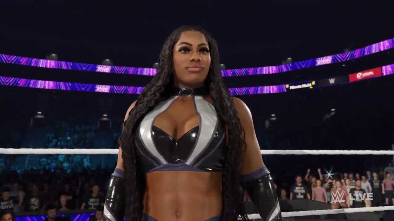 WWE 2K25 - Charlotte Flair & Alexa Bliss vs. Giulia & Kiana James vs. Lash Legend & Nia Jax