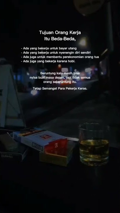 Story wa kerja