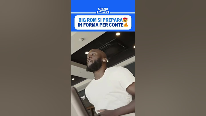 LUKAKU NON SI FERMA MAI 🔥 | Guardate come si ALLENA 🏃‍♂️