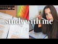 study with me | motivazione per studiare