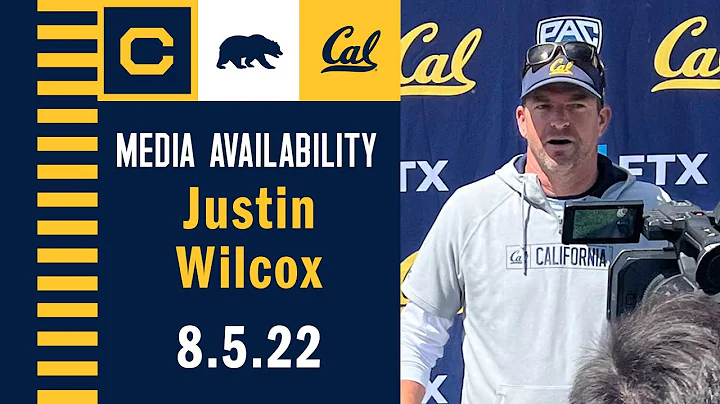 Cal Football: Justin Wilcox Media Availability (8....