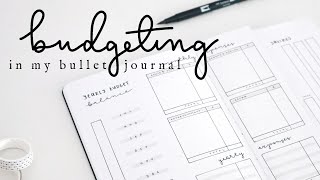 How I Budget In My Bullet Journal | Yearly and Monthly Finances, Budget Balance, Savings Tracker... screenshot 1