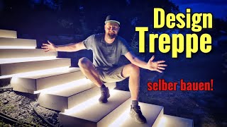 So habe ich diese Treppe für nur 900 Euro gebaut und dadurch 6100 Euro gespart!