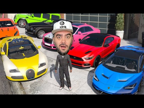 BAŞKANIN TÜM LÜKS ARABALARINI ÇALDIM - GTA 5 MODS