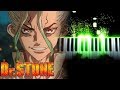 Dr Stone ドクターストーン OP Good Morning World BURNOUT SYNDROMES Piano