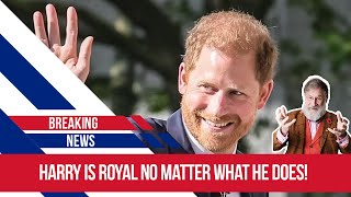 Harry remains royal no matter what rubbish is thrown at him by the Daily Mail!