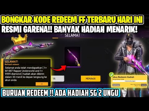 KODE REDEEM FREE FIRE TERBARU 18 FEBRUARI 2024 HARI INI