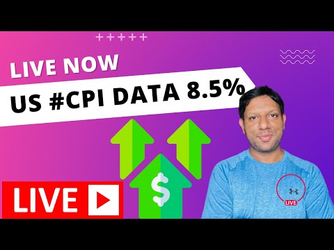 US #CPI Data comes out at 8.5% vs the 8.7% expected - BITCOIN BIG PUMP | LIVE