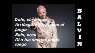 Pitbull U0026 J Balvin Ft Camila Cabello  Letra Hey Ma spanish Version