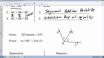 2.6 Prove Statements about Segments and Angles