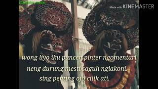 Story wa singo barong