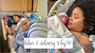 Official Labor & Delivery Vlog Induced At 41 Weeks