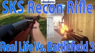 Battlefield 3 Guns in Real Life - SKS Recon Rifle screenshot 3