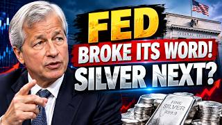 THE FED JUST BROKE ITS PROMISE — SILVER IS ABOUT TO REACT | JAMIE DIMON News