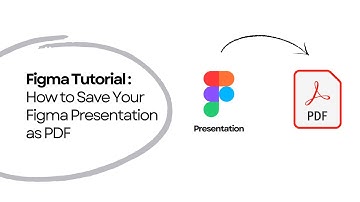 Figma Tutorial How to Save Your Presentation as a PDF