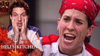 Red Team Hits BOILING Point DURING Steak \& Family Night | Hell’s Kitchen