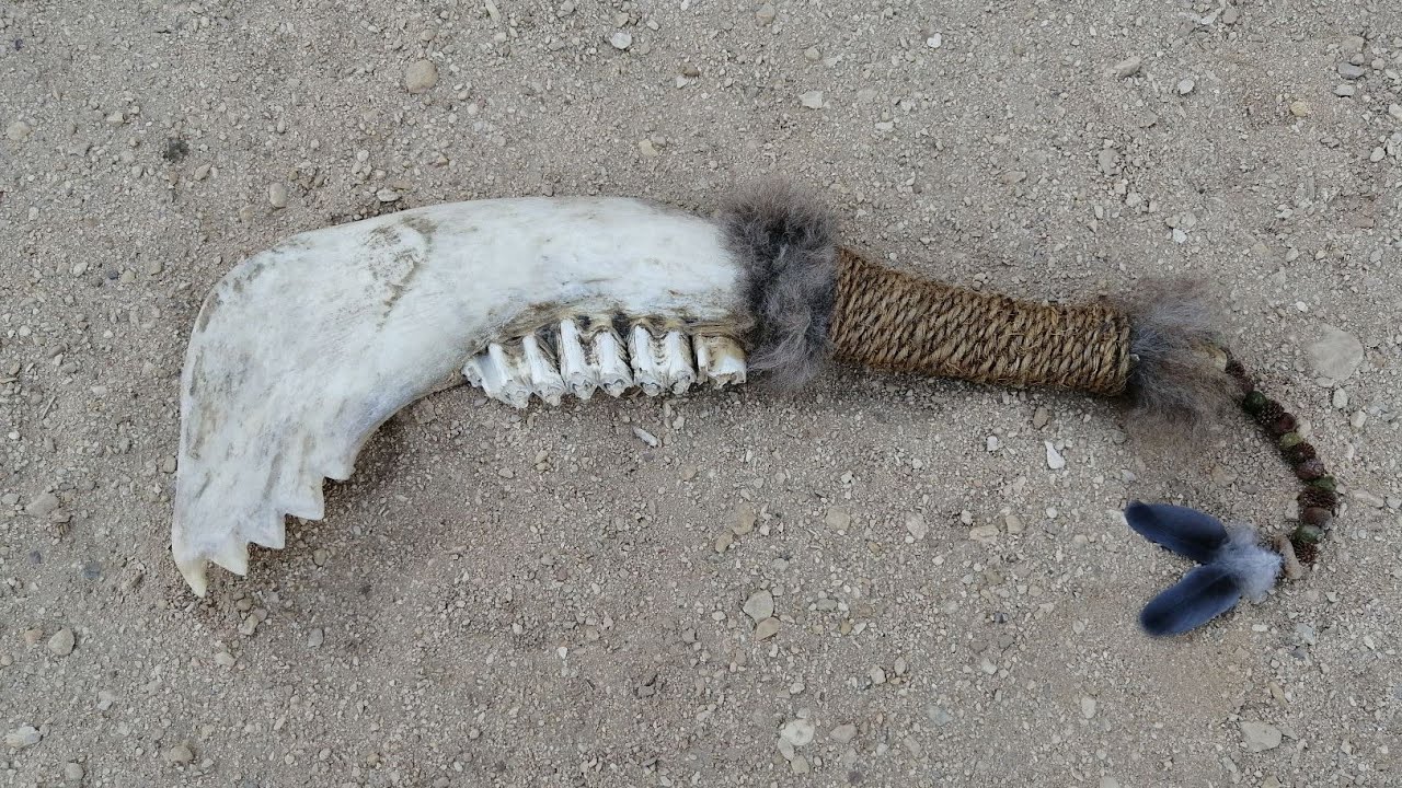Primitive technology how to make the most deadly primitive jaw bone