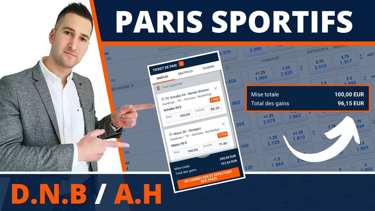Les PARIEURS PROS l'utilisent : Le Draw no bet (Pari handicap 0) !