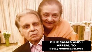 Dilip Kumar And Saira Banu Urge Fans To Stay Home Dilip Kumar And Saira Banu Urge Fans To Stay Home