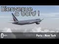 Flight simulator x  paris  new york en pmdg b777300er air france fsx