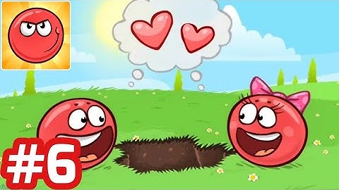 Red Ball 4 - Gameplay Walkthrough - Part 6 Into The Caves (Level 61 - 75) Perfect + BOSS iOS/Android