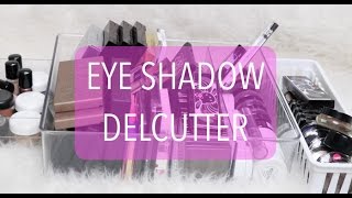 MAKEUP DECLUTTER 2017 - SINGLE SHADOWS | Jerlyn Phan
