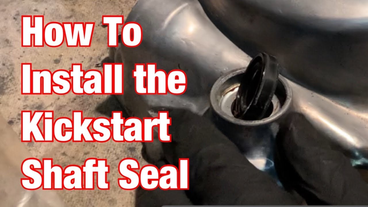 How To Install A Kickstart Shaft SealPart 151 YouTube